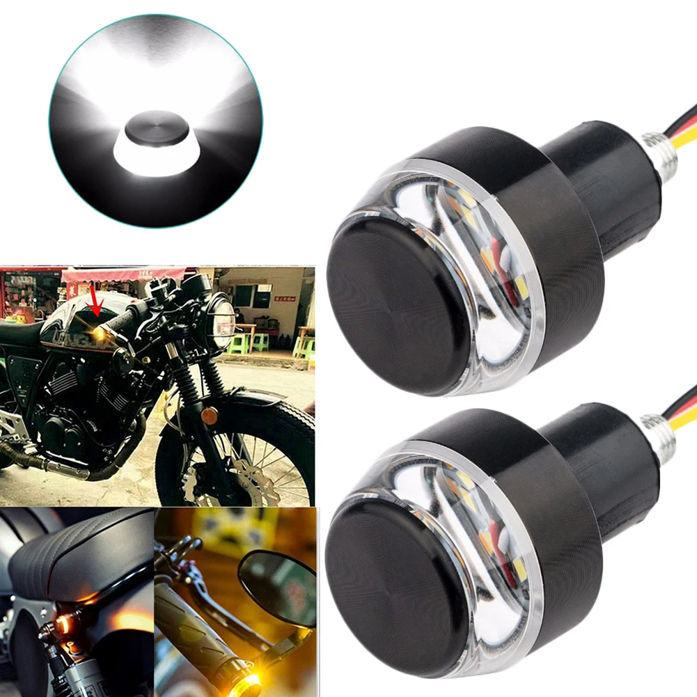 Motorcycle Gear Yellow - 2 Peças de Luz de Sinalização