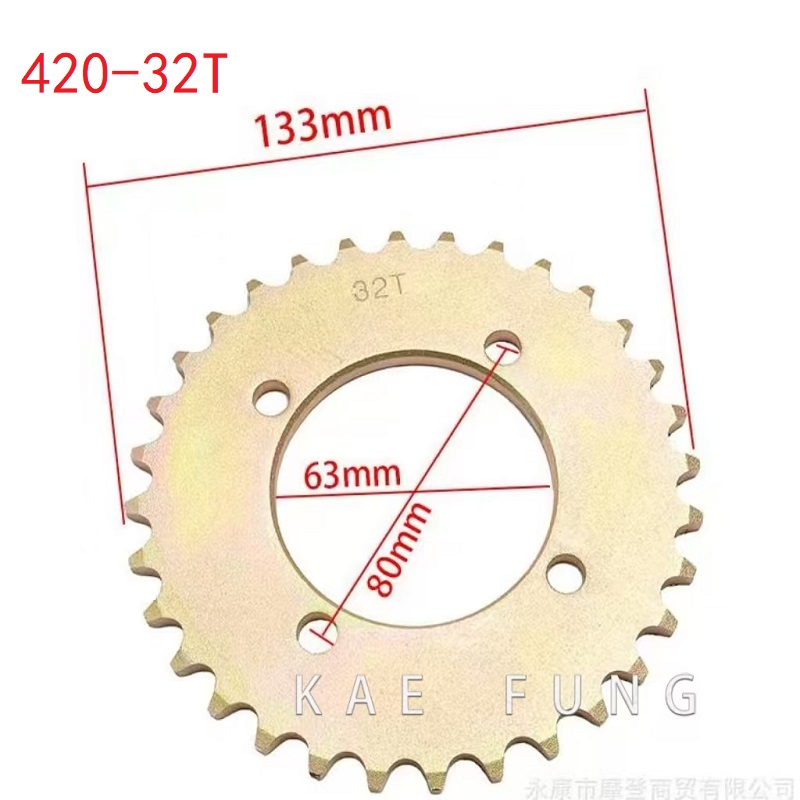 32 dentes motocicleta scooter  - Motorcycle Gear Brand avaliação e preço