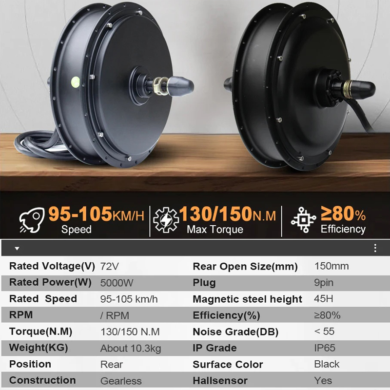 Motor de Roda Traseira Brushle - Motorcycle Gear Hub avaliação e preço