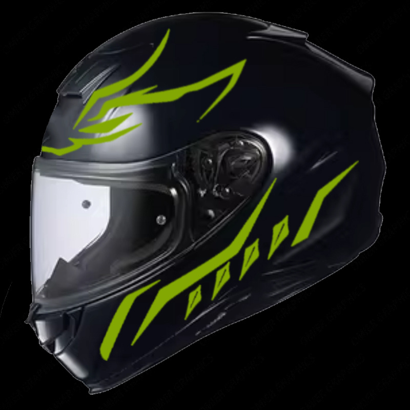 Adesivos Decorativos para Moto - Motorcycle Gear Yellow avaliação e preço