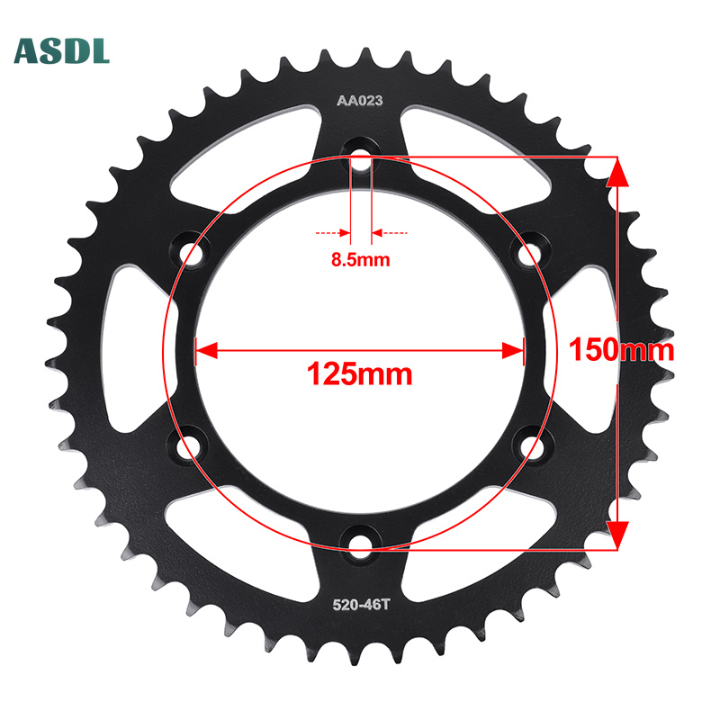 520 Coroa e Pinhão Dianteiro e - Motorcycle Gear Europe avaliação e preço