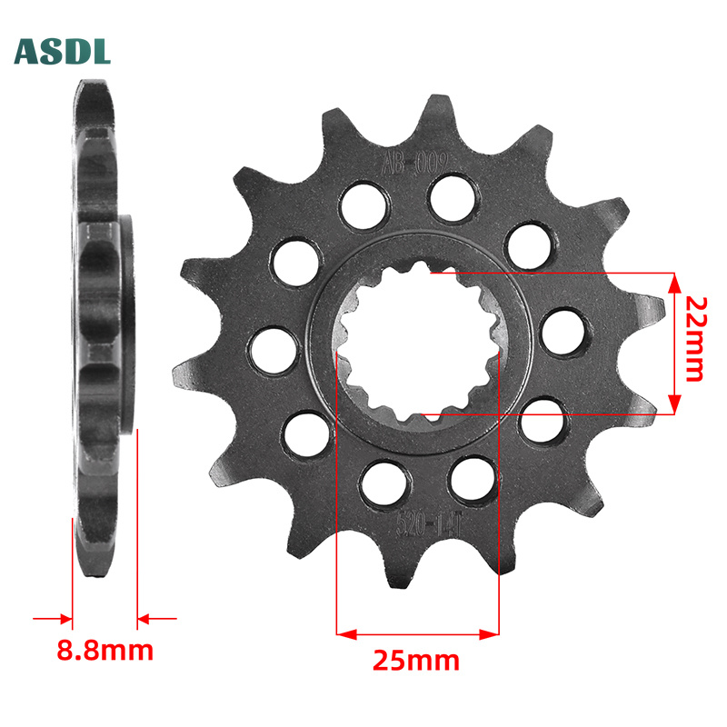 520 Coroa e Pinhão Dianteiro e - Motorcycle Gear Europe avaliação e preço