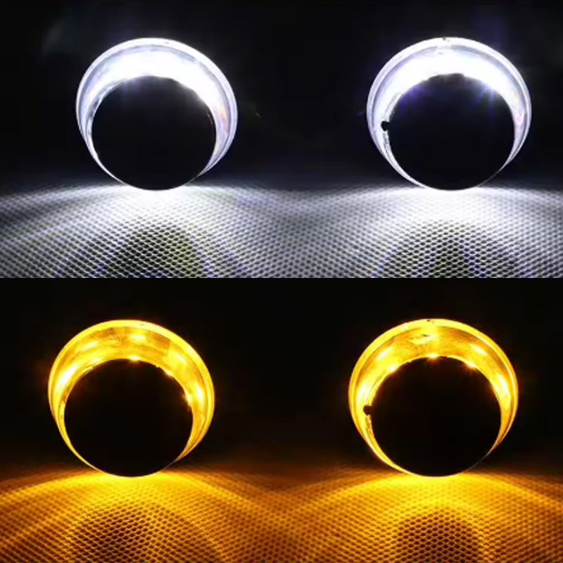 12v led motocicleta guiador fi - Motorcycle Gear Yellow avaliação e preço