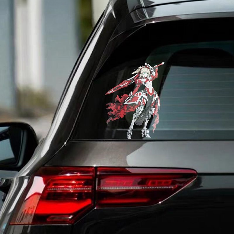 Adesivos de Carro Fate Mordred - Motorcycle Gear Auto avaliação e preço
