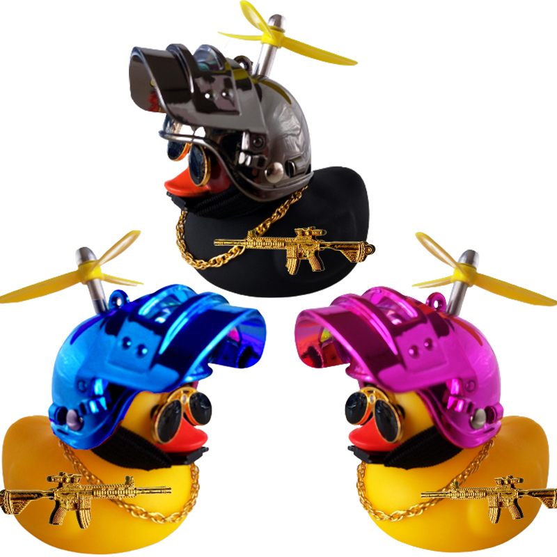 Pato amarelo com capacete para - Motorcycle Gear Yellow avaliação e preço
