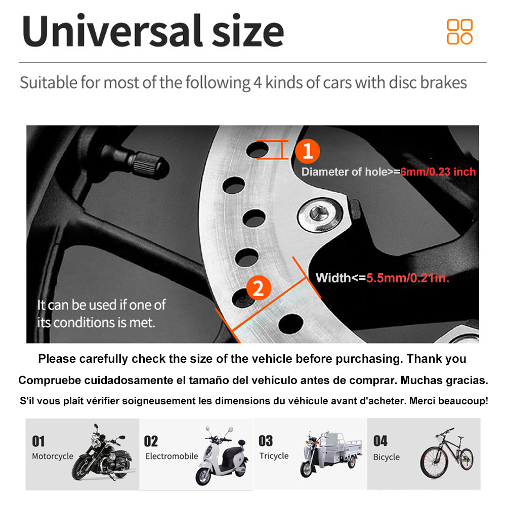 Trava de Alarme para Moto e Bi - Disc Lock Brake avaliação e preço