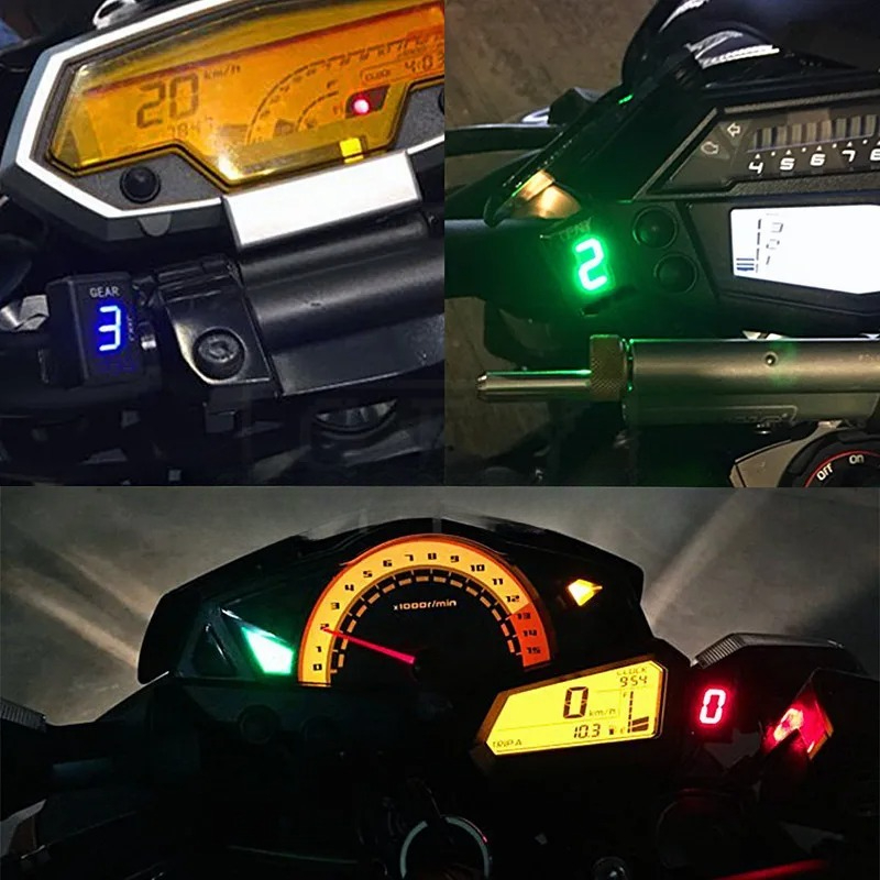 Indicador de Marcha Digital pa - Motorcycle Gear Levels avaliação e preço
