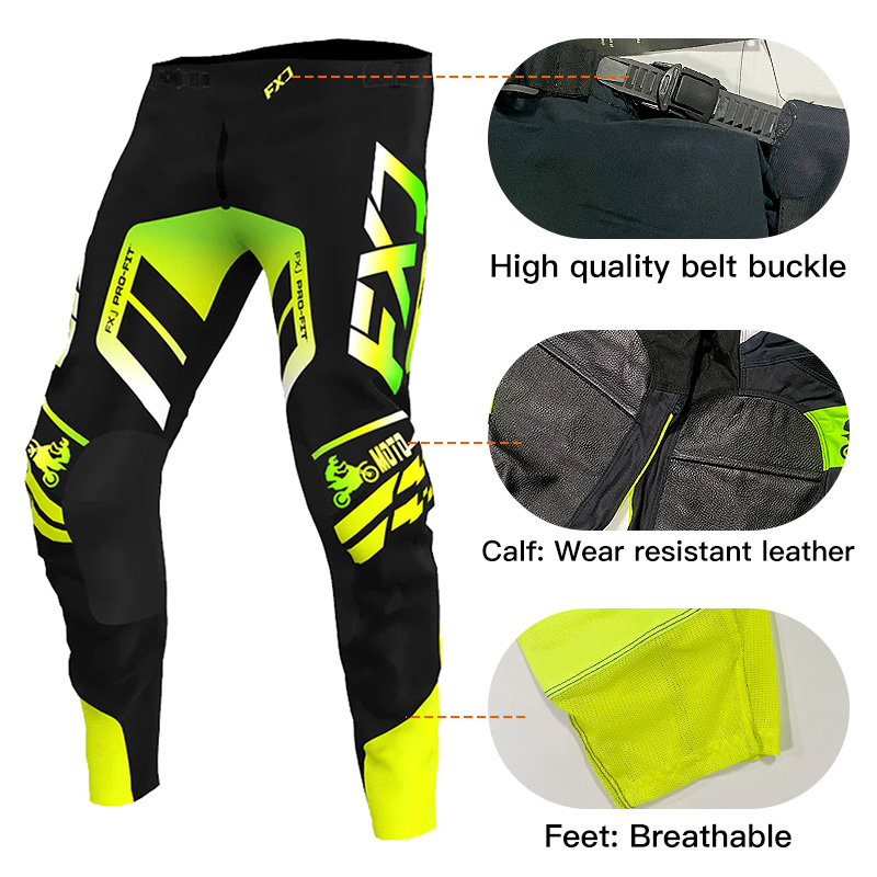 Conjunto de Jersey e Calças pa - Motorcycle Gear Yellow avaliação e preço
