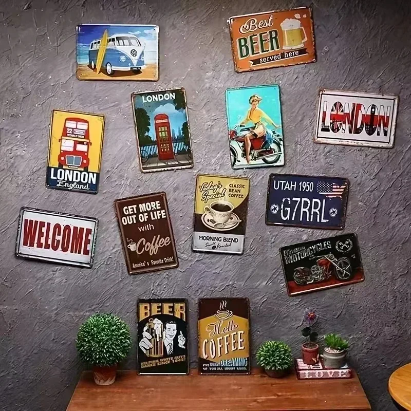 Arte de Parede Vintage Steampu - Motorcycle Gear Europe avaliação e preço