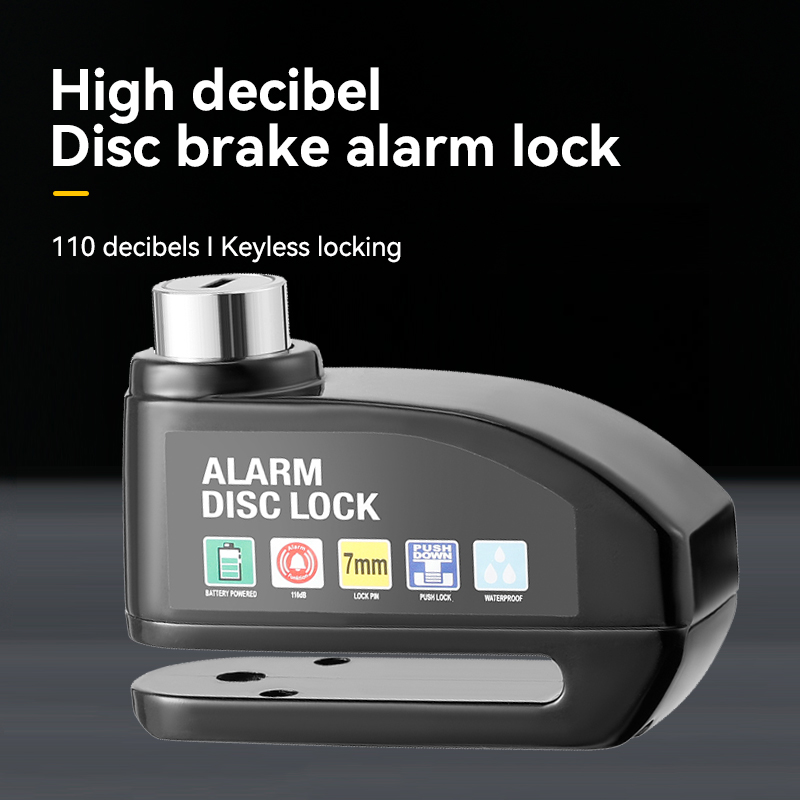 Bloqueio de alarme da motocicl - Disc Lock Brake avaliação e preço