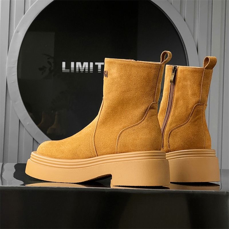 Botas Curtas de Inverno Estilo - Motorcycle Gear Pants avaliação e preço