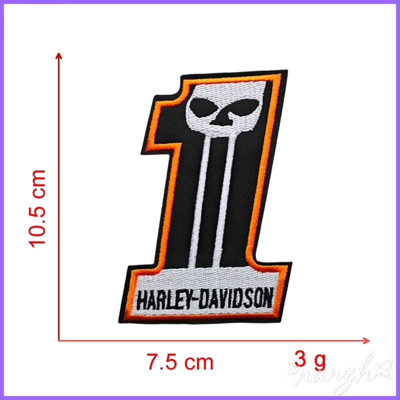 Patch de Velcro Decorativo par - Motorcycle Gear Brand avaliação e preço