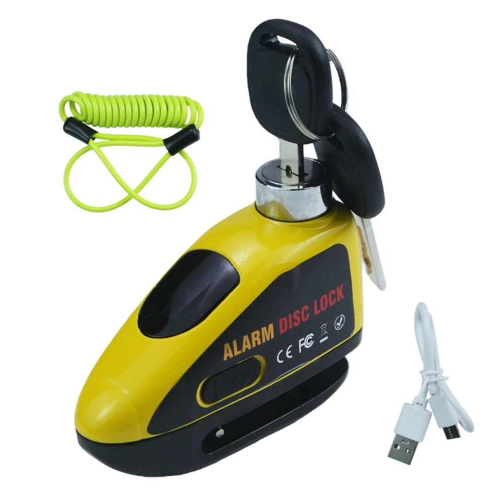 Cadeado Antifurto Recarregável - Disc Lock Brake avaliação e preço
